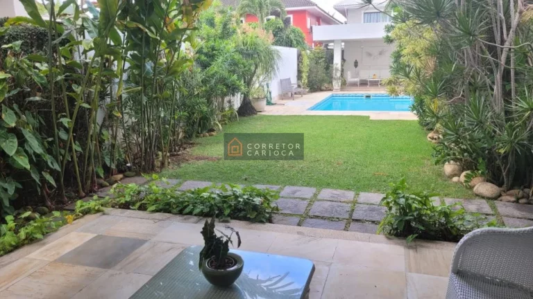 Casa 4 quartos, 2 Suítes, Crystal Lake, Barra da Tijuca