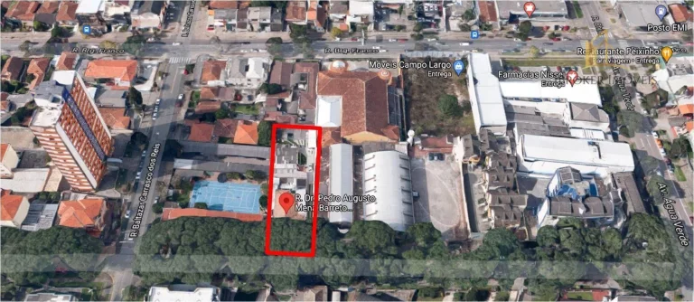 Terreno à venda, 1118 m² por R$2.600.000 - R. Dr. Pedro Augusto Mena Barreto Monclaro, 130 - Água Verde - Curitiba/PR