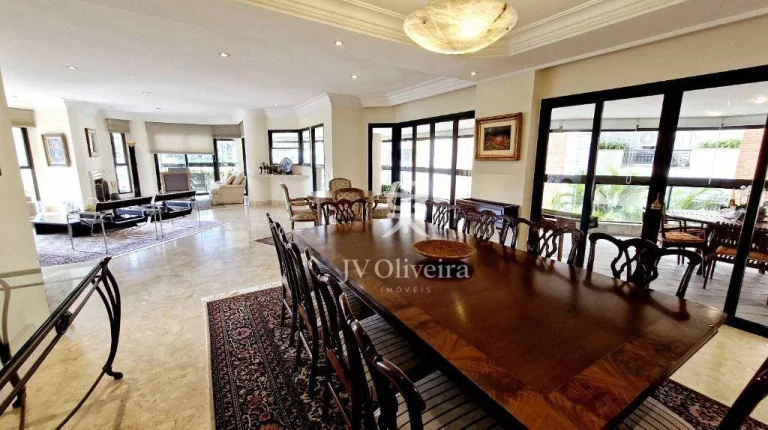 Imagem Apartamento com 4 dormitórios à venda, 380 m² por R$ 2.600.000 - Panamby - São Paulo/SP