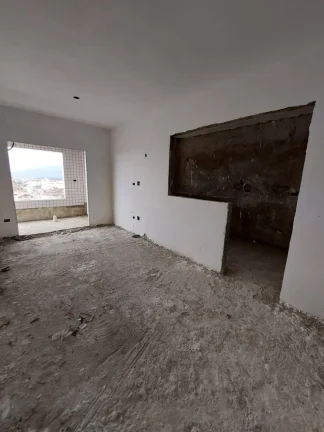 Imagem Apartamento à venda em Praia Grande-SP: 2 quartos, 1 suíte, 2 salas, 2 banheiros, 2 vagas de garagem, 79m² no Caiçara.