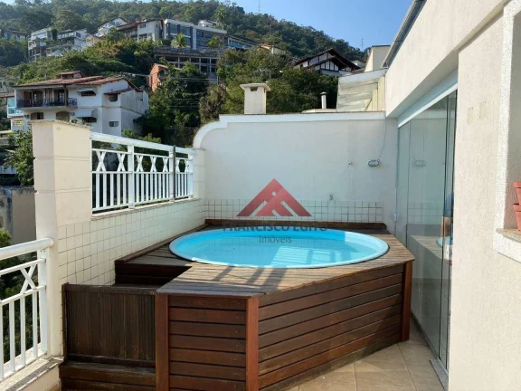 Imagem Cobertura, 3 quartos, 3 suítes, 2 vagas à venda, 216 m²