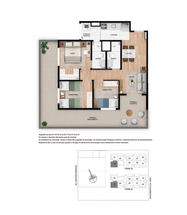 Imagem Apartamento Vila Guilherme 3 Dorms c/ Suíte 1 Vaga Lazer Completo