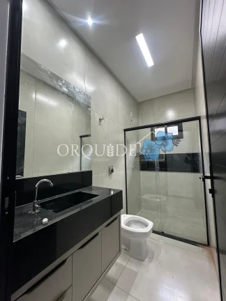 Imagem Imperdível oportunidade: Casa à venda em Rio Verde-GO, Residencial Canaã! 3 quartos, 1 suíte, 1 sala, 2 vagas de garagem - 121m².