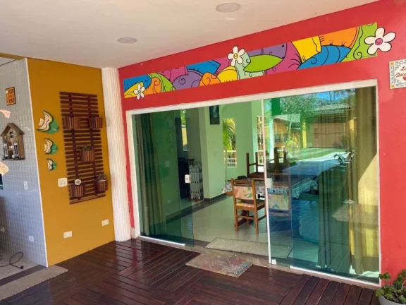 Imagem Sobrado com 5 dormitórios à venda, 375 m² por R$ 900.000,00 - Balneario Mogiano - Bertioga/SP