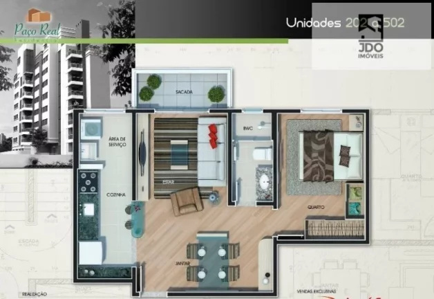 Imagem Apartamento a Venda no bairro Batel - Curitiba, PR