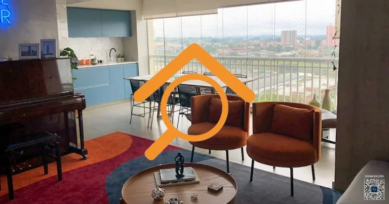 Imagem Imperdível apartamento à venda em Jurubatuba, São Paulo-SP: 3 quartos, 1 suíte, 2 salas, 4 banheiros, 2 vagas, 132m². Vista Golf.