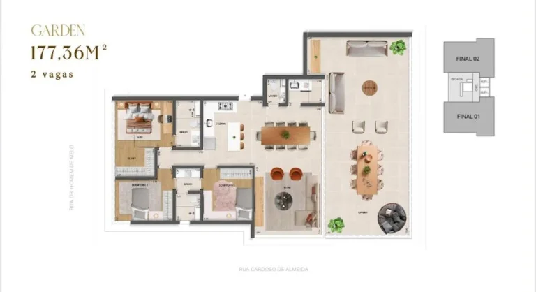 Imagem Apartamento à venda no bairro Perdizes - São Paulo/SP