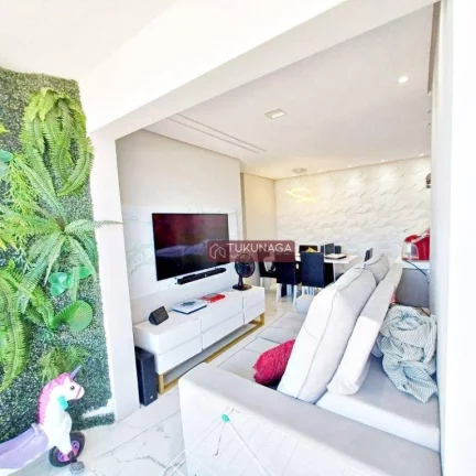 Imagem Apartamento Up Lago dos Patos com 2 dormitórios à venda por R$ 445.000 - Vila Galvão - Guarulhos/SP