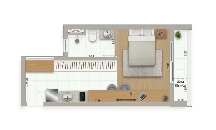 Imagem APARTAMENTO RESIDENCIAL em São Paulo - SP, Sumaré