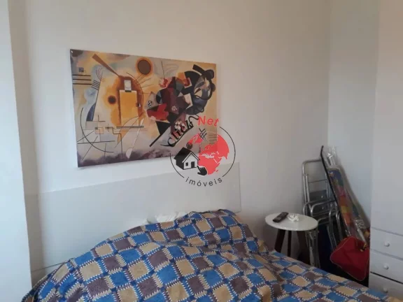 Imagem Apartamento com 1 dormitório à venda localizado a 800 metros da praia no bairro Ocian, Praia Grande