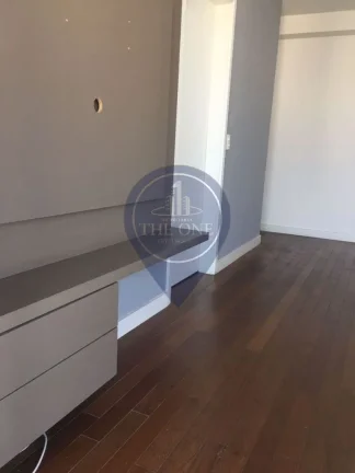 Imagem Apartamento à venda ou locação no Centro de SP: 1 quarto, 1 sala, 2 banheiros, 1 vaga de garagem, 46m² de área.