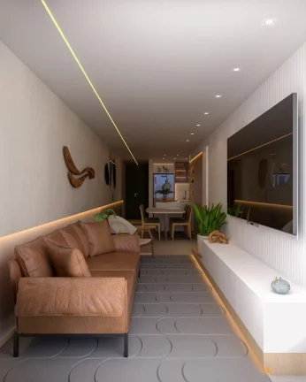 Imagem Apartamento com 2 dorms, Canto do Forte, Praia Grande - R$ 515 mil, Cod: 1855