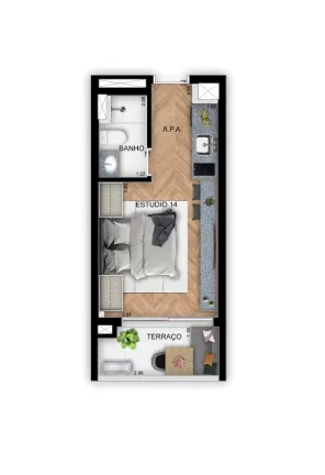 Imagem Apartamento em Vila Madalena São Paulo SP, apartment in São Paulo Brazil, apartamento 4 quartos em Vila Madalena São Paulo, apartamento em construção