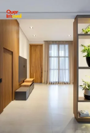 Imagem Imóvel de alto padrão: Casa em condomínio à venda em Ribeirão Preto-SP, Jardim Cybelli. 3 quartos, 3 suítes, 1 sala, 4 banheiros, 4 vagas, 155m².