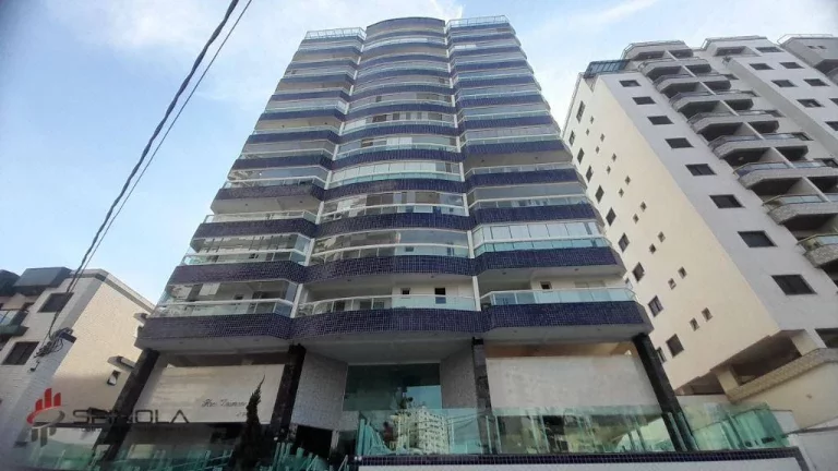 Imagem Apartamento com 2 dormitórios à venda, 74 m² por R$ 565.000,00 - Vila Caiçara - Praia Grande/SP