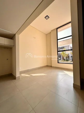 Imagem Casa térrea à venda no Condomínio Royal Garden, Parque Brasil 500, Paulínia.