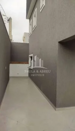 Imagem Sobrado NOVO, 72m² terreno, 3 Dormitórios, 1 Suíte, Quintal, 2 Vagas, Fino Acabamento, Vila Lucinda, Santo André