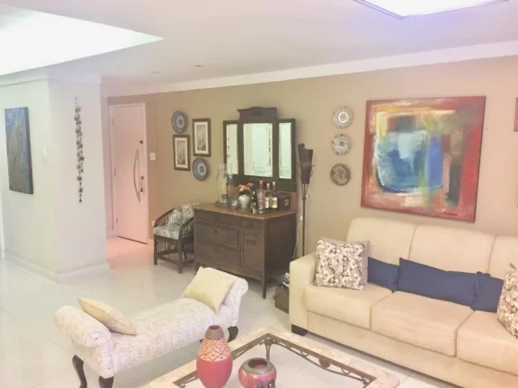 Imagem APARTAMENTO COM 4 DORMITÓRIOS À VENDA, 180 M² POR R$ 960.000,00 - PONTA DA PRAIA - SANTOS/SP