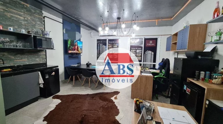 Imagem Sala, 40 m² - venda por R$ 55.000,00 ou aluguel por R$ 2.400,00/mês - Boqueirão - Praia Grande/SP