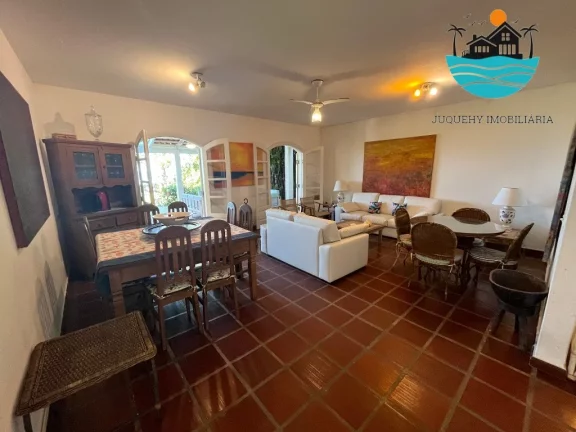 Imagem Casa a Venda em Juquehy Pé na Areia, aluguel de temporada em Juquehy com 4 dormitórios, 2 suítes c/vista ao mar, max. 10 pessoas | Juquehy Imobiliária