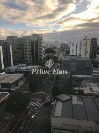 Imagem Flat disponível para venda no QI Intelligence Flat em Moema, com 27m², 1 dormitório e 1 vaga