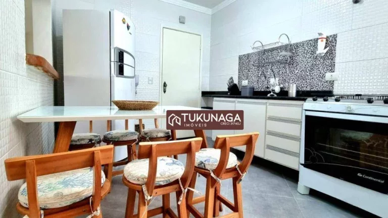 Imagem Apartamento Condomínio Edifício Navegante ll com 2 dormitórios à venda, 134 m² por R$ 500.000 - Jardim Las Palmas - Guarujá/SP