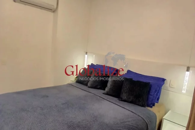 Imagem Apartamento com 83m², 2 suítes, varanda com vista para o mar e para a cidade no Gonzaga à venda por R$1.476.000,00.