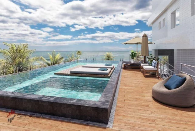 Imagem Cobertura com 2 dormitórios à venda, 101 m² por R$ 750.000,00 - Vila Caiçara - Praia Grande/SP
