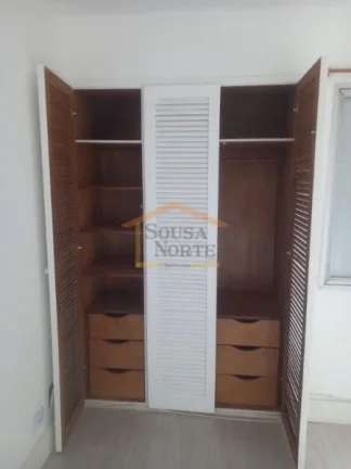 Imagem Apartamento 1 dormitÃ³rio, sala ampla com varanda, cozinha com armÃ¡rios, banheiro com chuveiro a gÃ...