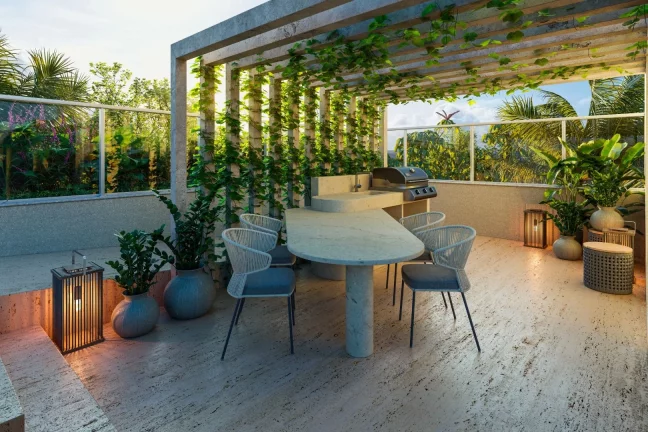 Imagem Apartamento com varanda /sacada gourmet e vista mar a beira mar de Intermares - AP1967