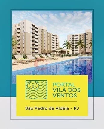Imagem Apartamento com 2 dormitórios à venda, 53 m² - Nova São Pedro - São Pedro da Aldeia/RJ