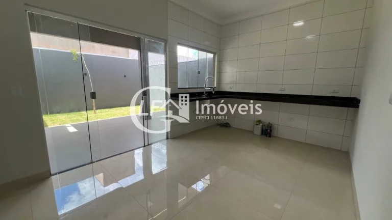 Imagem Casa à venda em Campo Grande - MS, Residencial Figueiras do Parque: 3 quartos, 1 suíte, sala, 1 banheiro, 1 vaga, 106 m².