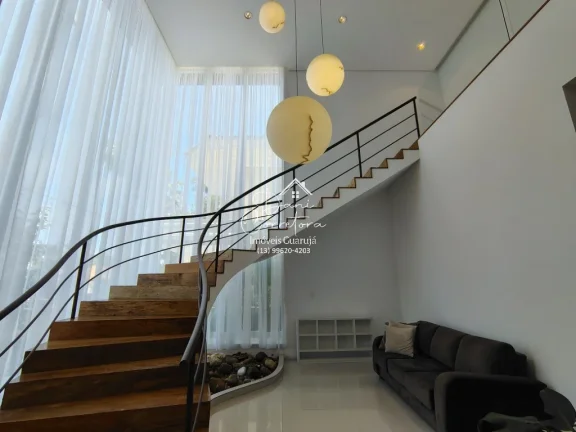 Imagem Imperdível oportunidade: Casa de luxo em condomínio na Enseada, Guarujá-SP! 6 quartos, 6 suítes, 3 salas, 7 banheiros, 4 vagas de garagem, 300m².