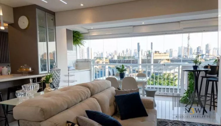 Imagem Apartamento à venda na Vila Leopoldina São Paulo SP com 2 quartos, 1 suíte, varanda gourmet, ar-condicionado e 1 vaga