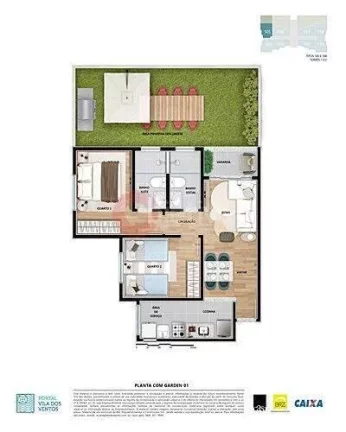 Imagem Apartamento com 2 dormitórios à venda, 53 m² - Nova São Pedro - São Pedro da Aldeia/RJ