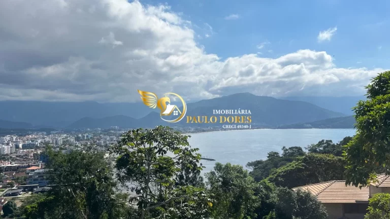 Imagem TERRENO COM VISTA PANORÂMICA PARA O MAR, NO BAIRRO ITAGUÁ UBATUBA-SP