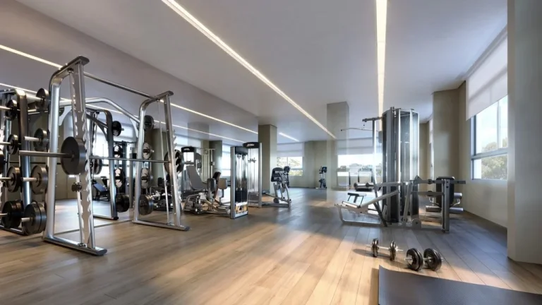 Imagem Os apartamentos são amplos e possuem 156m² com living integrado, 3 suítes, depósito privativo e ...