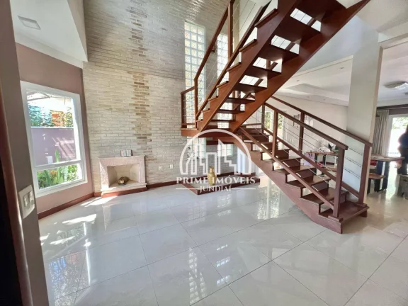 Imagem Casa com 3 dormitórios para alugar, 280 m² por R$ 12.250,00/mês - Condomínio Reserva da Serra - Jundiaí/SP