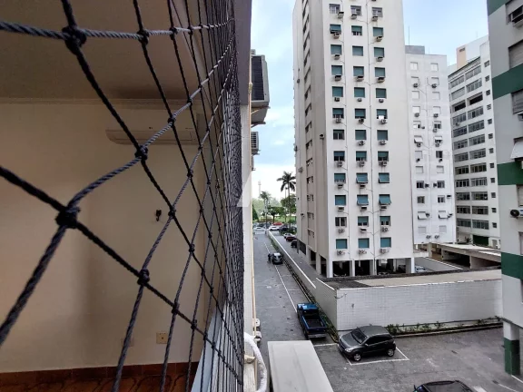 Imagem Apartamento à locação com 2 dormitórios e Vista para o mar no Boqueirão de Santos/SP