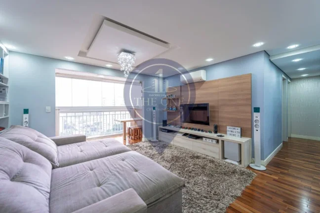 Imagem Apartamento à venda em SP: 3 quartos, 1 suíte, 2 salas, 2 banheiros, 2 vagas de garagem na Vila Campestre - 90m².
