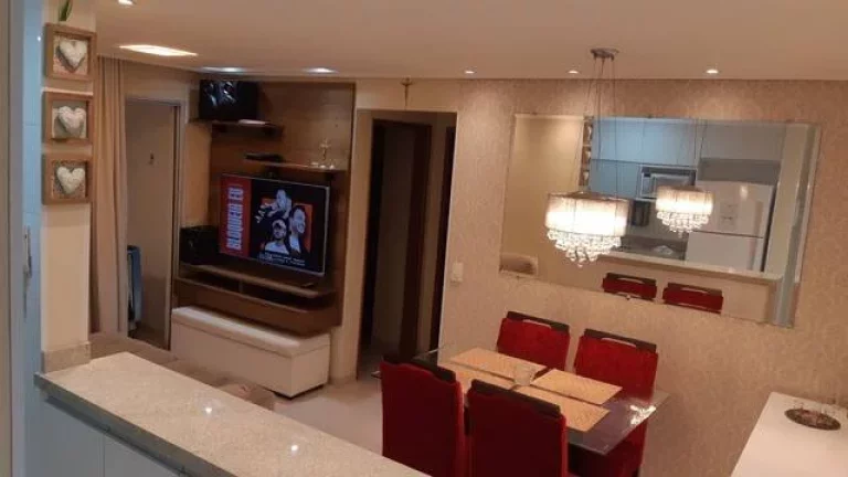 Imagem Apartamento Maravilhoso com 54 m² 2 Dormitórios e 1 Vaga de Gargem