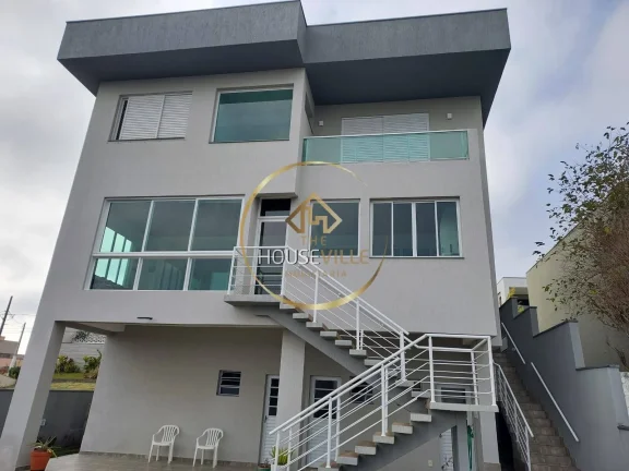 Imagem Casa Sobrado, 3 dormitórios ( 3 Suítes), Residencial Jaguary, Urbanova.
