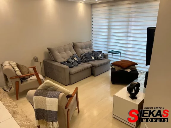 Imagem Apartamento à venda em SP: 3 quartos, 1 suíte, 2 salas, 3 banheiros, 2 vagas na Vila Regente Feijó - 105,00 m² de área.