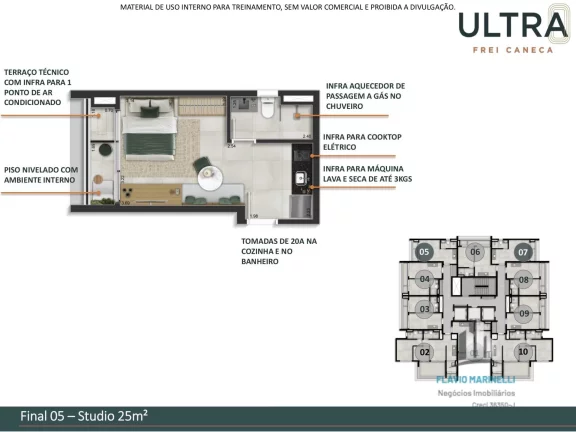 Imagem Ultra Frei Caneca Studio de 24 metros