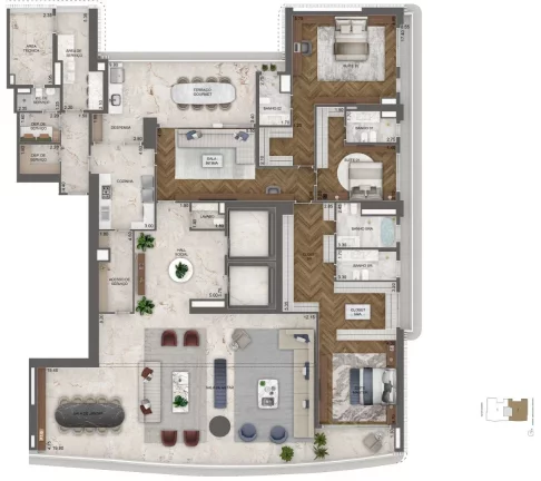 Imagem Apartamento em Jardim Guedala - São Paulo SP