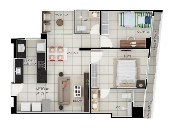 Imagem Terrazzo Cessare