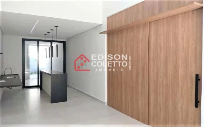 Imagem "Pronto para Morar" Casa térrea à venda em Piracicaba no Condomínio Recanto do Piracicamirim