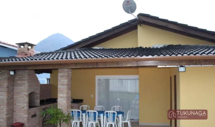 Imagem Casa Térrea 3 Dormitórios e Piscina - Condomínio Fechado - Bertioga - SP .