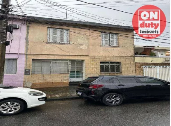 Imagem Sobrado à venda, 98 m² por R$ 395.000,00 - Macuco - Santos/SP