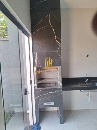Imagem Casa com 3 quartos no Solar Central Park, em terreno com 180m² com 106m² de área construída poss...